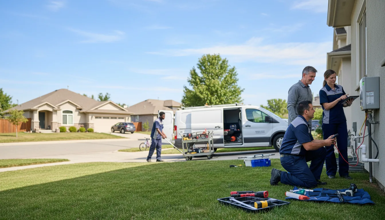 Tankless water heater service in Ralston, PA